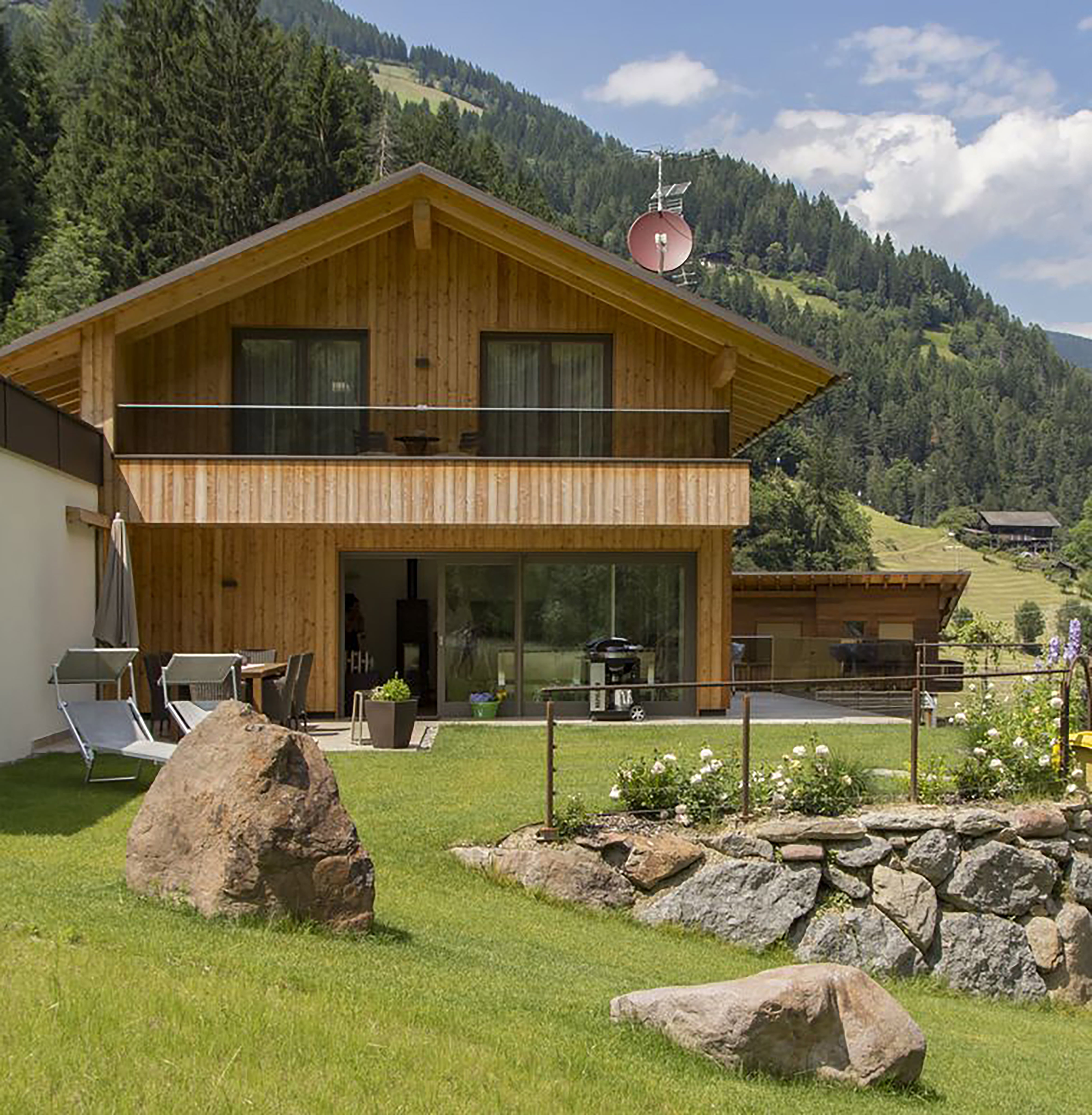 Ein Chalet inmitten überwältigender Natur